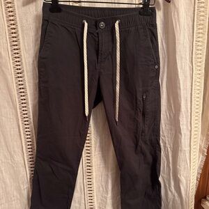 Vuori charcoal Organic Cotton Pants Size XS new